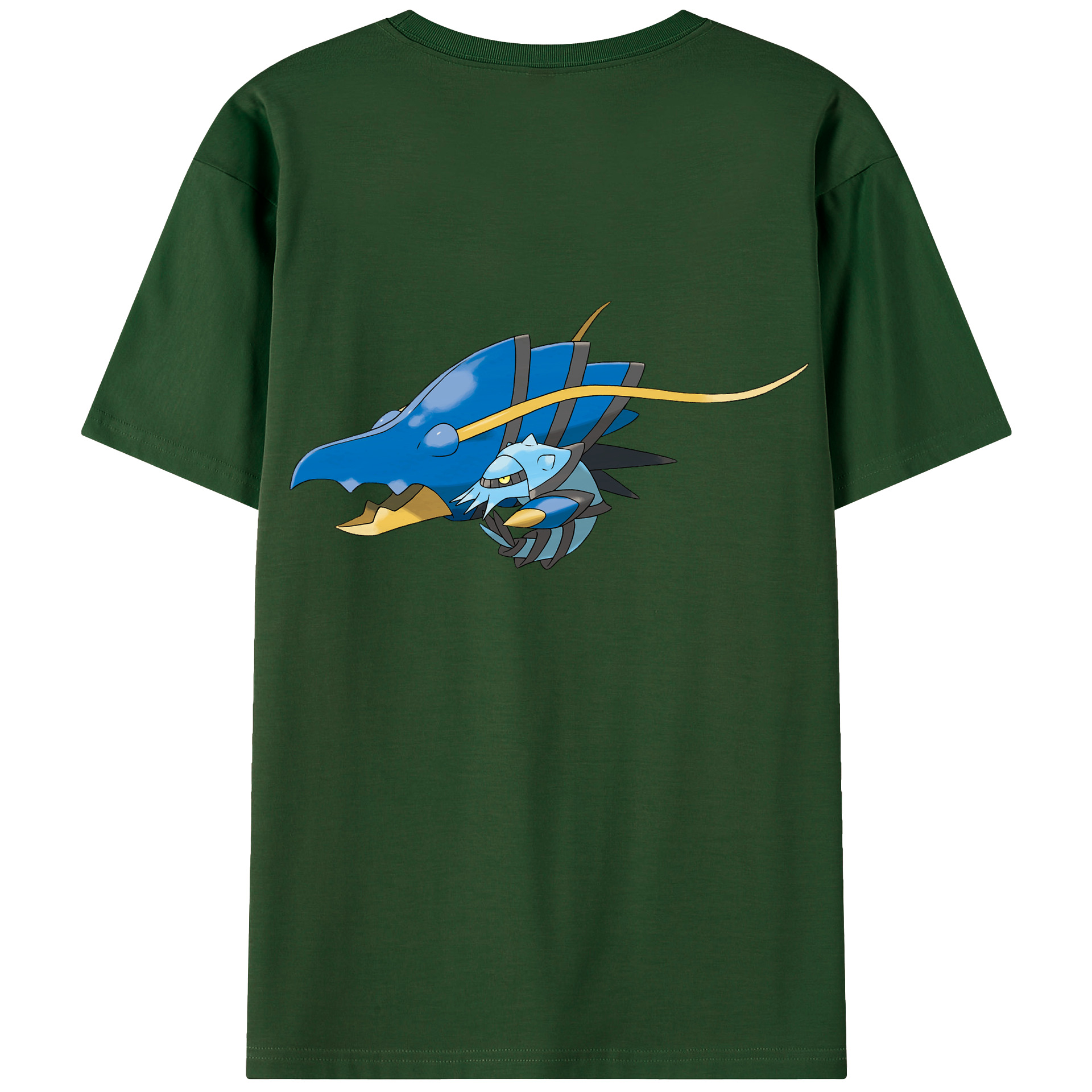 （画像用） ポケットモンスター Pokémon 綿100％半袖Tシャツ（背面プリント）